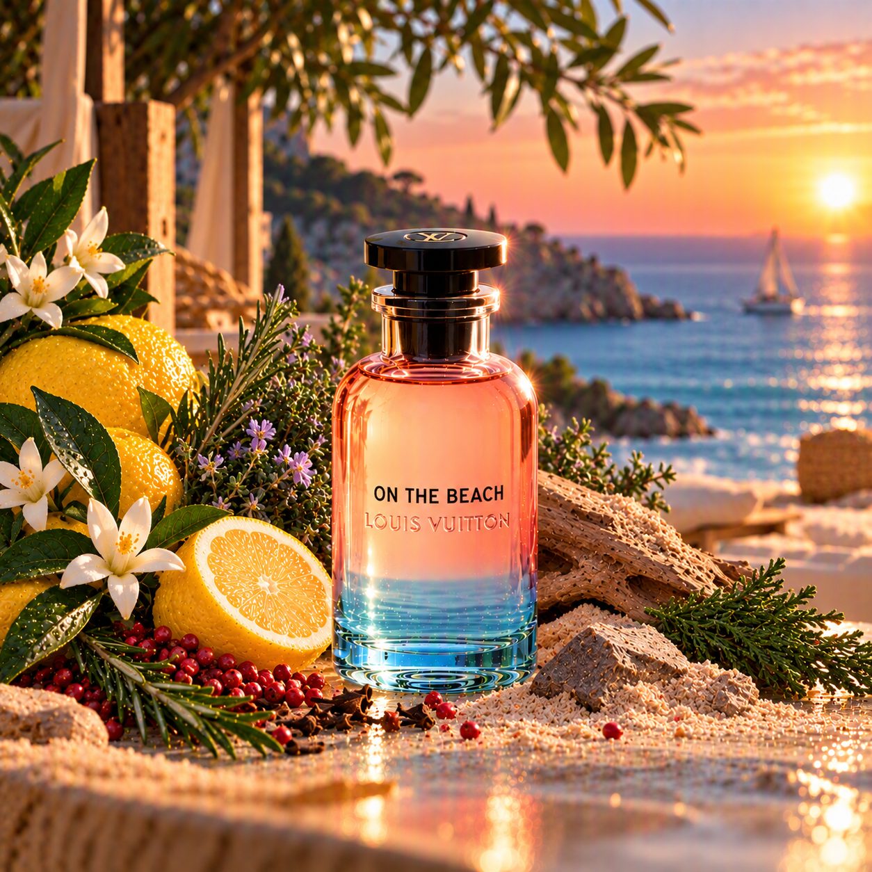 «Louis Vuitton On The Beach» — ручная работа, Идеал